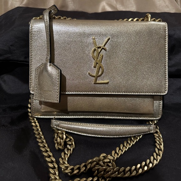 Saint Laurent "Sunset" shoulder bag leather - Picture 2 of 13